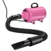 Dog Grooming Blower with 4 Nozzles - 1500W Pet Hair Dryer, 2-Temperature Adjustable for Large & Small Pets - Image 2