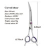 Fenice Professional Dog Grooming Scissors - 7.0/8.0 Inch Thinning Chunker Shears (JP440C) - Image 6
