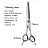 Fenice Professional Dog Grooming Scissors - 7.0/8.0 Inch Thinning Chunker Shears (JP440C) - Image 8