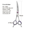 Fenice Professional Dog Grooming Scissors - 7.0/8.0 Inch Thinning Chunker Shears (JP440C) - Image 10