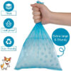 Disposable Dog Waste Bags - 75-Pack with Leash Clip & Bone Dispenser - Image 23