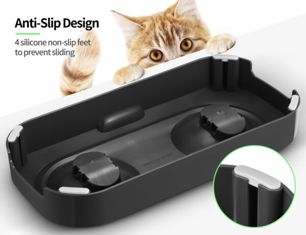 YES4PETS Stainless Steel Pet Bowl Water Bowls Portable Anti Slip Skid Feeder Dog Rabbit Cat - Image 4