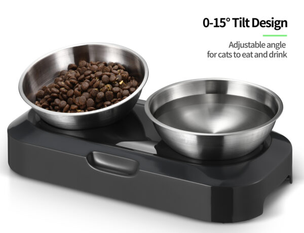 YES4PETS Stainless Steel Pet Bowl Water Bowls Portable Anti Slip Skid Feeder Dog Rabbit Cat - Image 5
