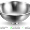 YES4PETS Stainless Steel Pet Bowl Water Bowls Portable Anti Slip Skid Feeder Dog Rabbit Cat - Image 7