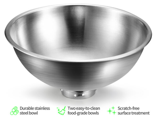 YES4PETS Stainless Steel Pet Bowl Water Bowls Portable Anti Slip Skid Feeder Dog Rabbit Cat - Image 7