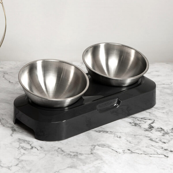 YES4PETS Stainless Steel Pet Bowl Water Bowls Portable Anti Slip Skid Feeder Dog Rabbit Cat - Image 9